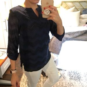 Banana Republic Navy Tunic